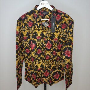 Fashion Nova Men's Button Down  Top